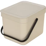 Brabantia Sort&go Κάδος Απορριμμάτων Πλαστικός Μπεζ 6lt 251702 - Image 2