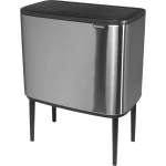 Brabantia Bo Κάδος Απορριμμάτων από Ανοξείδωτο Ατσάλι Steel Matt 36lt 315848 - Image 5