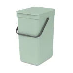 Brabantia Sort & Go Κάδος Απορριμμάτων Πλαστικός Πράσινος 12lt 211829 - Image 2