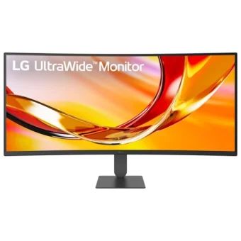 LG 34U640B-B Ultrawide VA HDR Curved Monitor 34" QHD 3440x1440 144Hz με Χρόνο Απόκρισης 5ms GTG