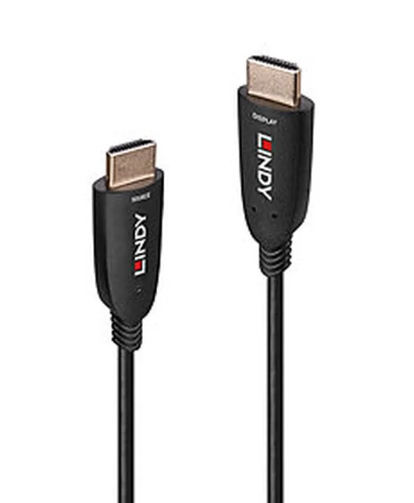 Lindy HDMI 2.1 Ultra High Speed 48Gbps 4K 120Hz HDR VRR Cable HDMI male - HDMI male 50m Μαύρο 8271861