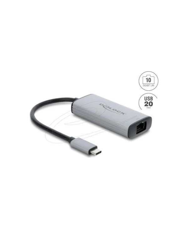 DeLock 81590 Αντάπτορας Δικτύου USB-C με Ενσύρματη Σύνδεση Ethernet