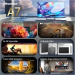 Hisense Smart Τηλεόραση 55" 4K UHD LED 55A7DS HDR (2026) 20018454 - Image 7