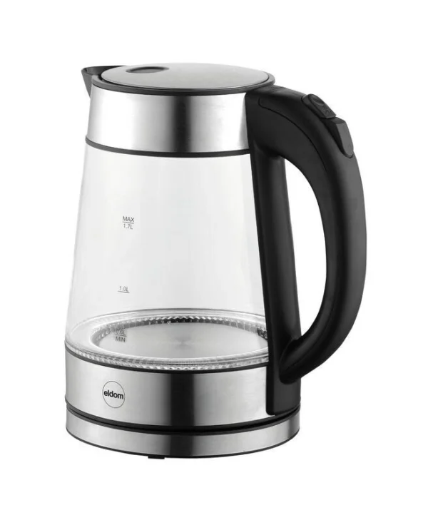 Eldom Ketty Βραστήρας 1.7lt 2200W Γκρι C420