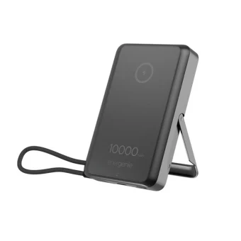 Energenie Magnetic Stand MagSafe Power Bank 10000mAh 15W Power Delivery Μαύρο PB10-WPC15MS-01