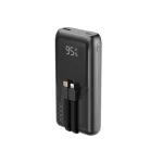 Energenie Fast Power Bank 20000mAh 20W με Θύρα USB-A και Θύρα USB-C Power Delivery / Quick Charge 3.0 Μαύρο PB20-PD20-LCD-01