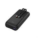 Energenie Fast Power Bank 20000mAh 20W με Θύρα USB-A και Θύρα USB-C Power Delivery / Quick Charge 3.0 Μαύρο PB20-PD20-LCD-01 - Image 4