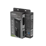 Energenie Fast Power Bank 20000mAh 20W με Θύρα USB-A και Θύρα USB-C Power Delivery / Quick Charge 3.0 Μαύρο PB20-PD20-LCD-01 - Image 7