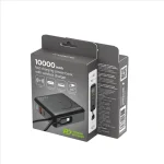 Energenie Fast Power Bank 10000mAh 20W με Θύρα USB-A και Θύρα USB-C Power Delivery Μαύρο PB10-WPC15-LCD-01 - Image 6