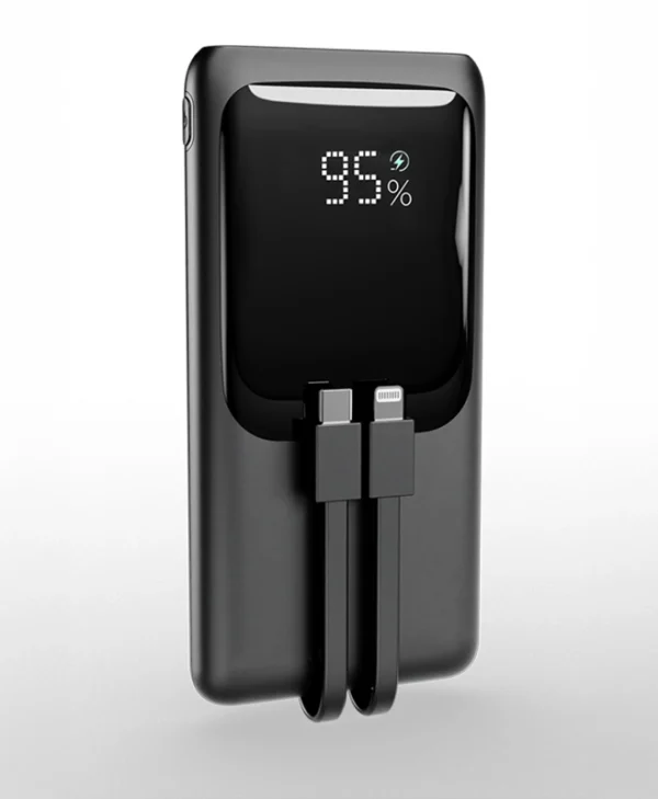 Energenie Power Bank 10000mAh 20W με Θύρα USB-A και Θύρα USB-C Power Delivery / Quick Charge 3.0 Μαύρο PB10-PD20-LCD-01