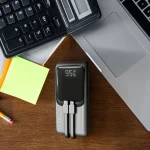 Energenie Power Bank 10000mAh 20W με Θύρα USB-A και Θύρα USB-C Power Delivery / Quick Charge 3.0 Μαύρο PB10-PD20-LCD-01 - Image 3