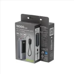 Energenie Compact Power Bank 10000mAh 20W με Θύρα USB-A και Θύρα USB-C Power Delivery / Quick Charge 3.0 Γκρι PB10-PD20-LCD-02 - Image 4