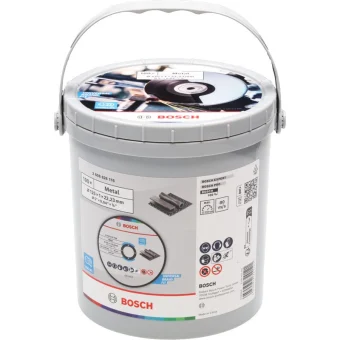 Bosch Δίσκος Κοπής Μετάλλου 125mm 100τμχ 2608626116