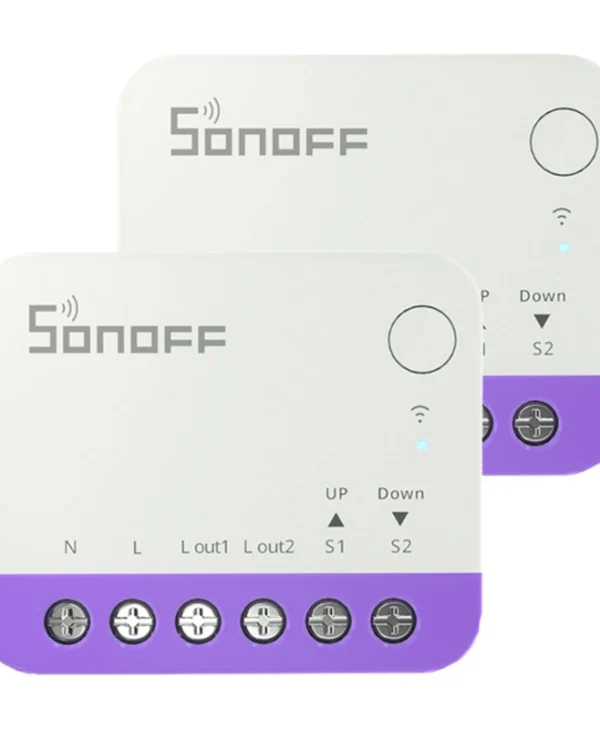 Sonoff MINI-RBS Smart Switch Wi-Fi (με Ουδέτερο) 2τμχ MINI-RBS-2PACK
