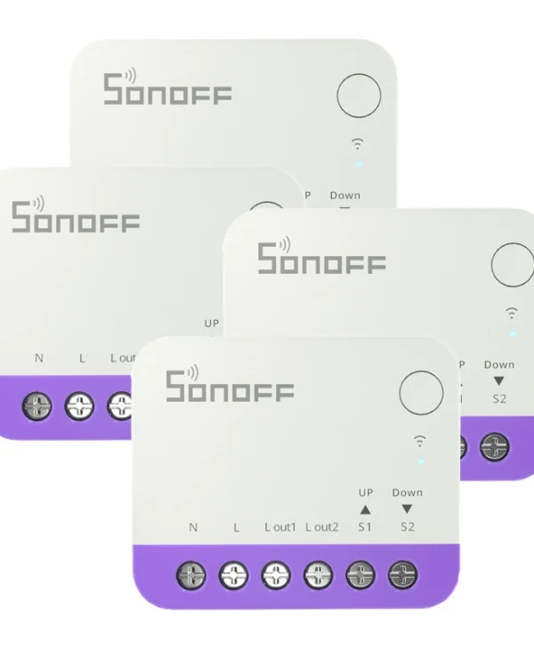 Sonoff Διακόπτης Ράγας WiFi MINI-RBS-4PACK