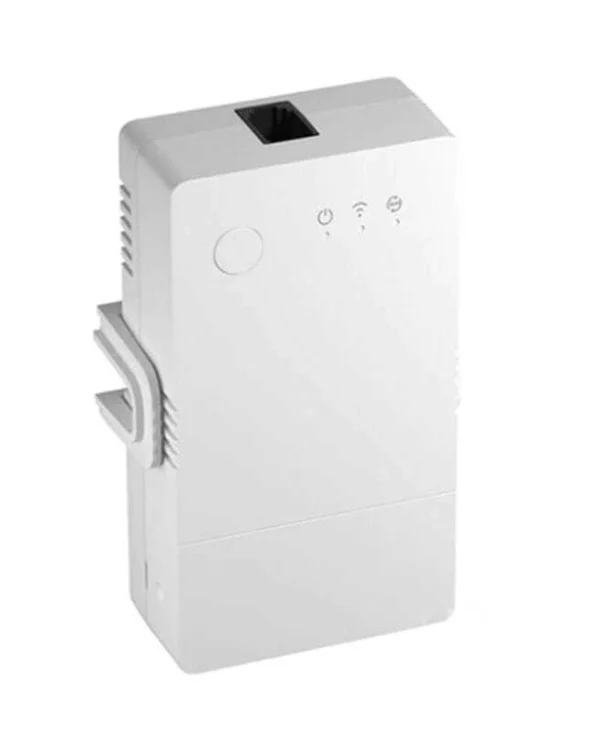 Sonoff Origin R3 Όργανο Μέτρησης Ηλεκτρολογικού Πίνακα Αναλογικό Ράγας Μονοφασικό Wi-Fi, LAN Google Home, Alexa, Sonoff Έξυπνο Ρελέ Wifi (230v/16a) Με Είσοδο Αισθητήρα THR316