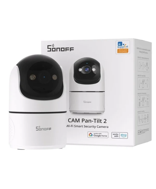 Sonoff IP Κάμερα Παρακολούθησης Wi-Fi Full HD 1080p με Αμφίδρομη Επικοινωνία CAM-PT2