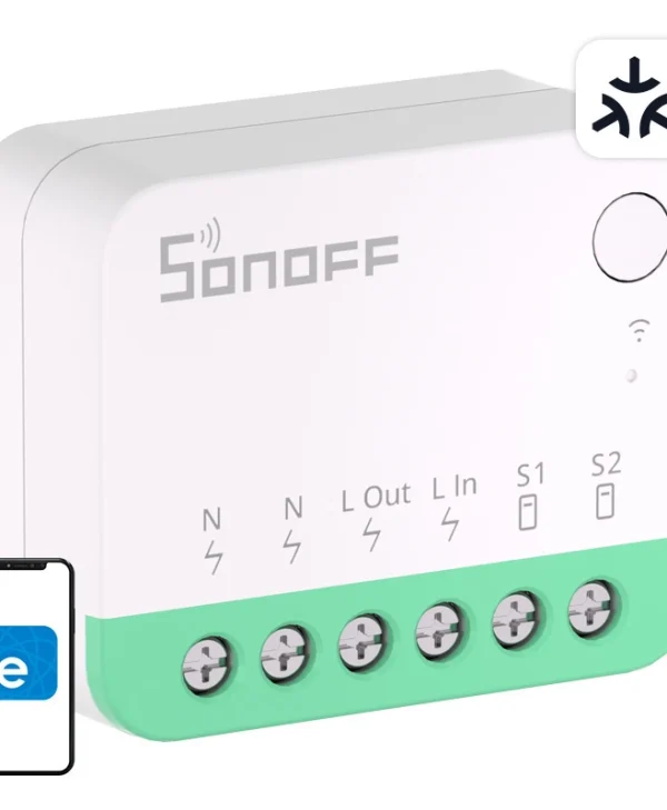 Sonoff MINIR4M Smart Switch 2 Καναλιών Wi-Fi 10A