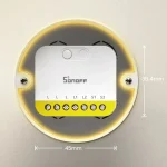 Sonoff MINI Duo-L Smart Switch Dimmer 2 Καναλιών ZigBee 12A (χωρίς Ουδέτερο) MINI-ZB2GS-L - Image 5