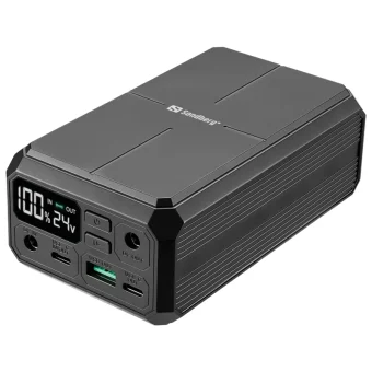 Sandberg Power Bank 27000mAh 100W με Θύρα USB-A και 2 Θύρες USB-C Power Delivery Μαύρο 421-13