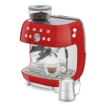 Smeg Μηχανή Espresso 1650W Πίεσης 15bar Κόκκινη EGF03RDEU - Image 3