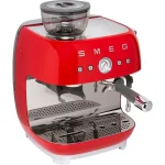 Smeg Μηχανή Espresso 1650W Πίεσης 15bar Κόκκινη EGF03RDEU - Image 4