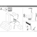 Bosch НС 4000-25 Θερμοπομπός Τοίχου 2500W με Ηλεκτρονικό Θερμοστάτη 90.2x45.1cm 7738336938 - Image 3
