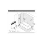 Bosch НС 4000-25 Θερμοπομπός Τοίχου 2500W με Ηλεκτρονικό Θερμοστάτη 90.2x45.1cm 7738336938 - Image 4