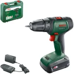 Bosch UniversalDrill Δραπανοκατσάβιδο Μπαταρίας 18V 1x2.5Ah 06039D4005 - Image 2