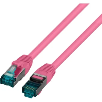 EFB S/FTP Cat.6a (Gigabit) Καλώδιο Δικτύου Ethernet 1.5m Μωβ MK6001.1,5MA