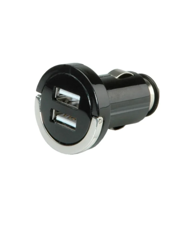Value Φορτιστής Αυτοκινήτου 10W με Θύρες: 2xUSB Μαύρος 19.99.1059