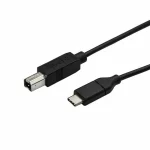 StarTech USB 2.0 Cable USB-C male - USB-B Μαύρο 0.5m USB2CB50CM