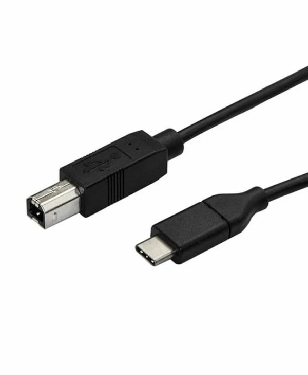 StarTech USB 2.0 Cable USB-C male - USB-B Μαύρο 0.5m USB2CB50CM
