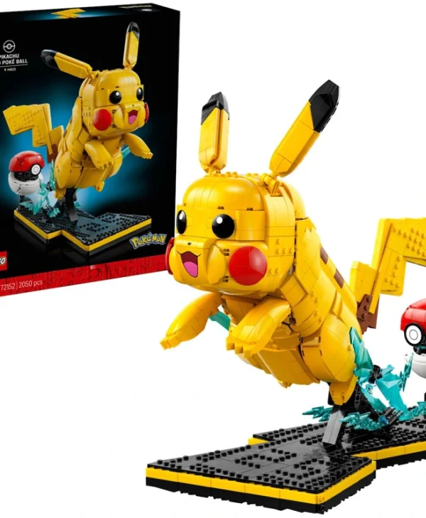 LEGO Pokemon Pikachu and Poke Ball για 18+ Ετών 2050τμχ 72152