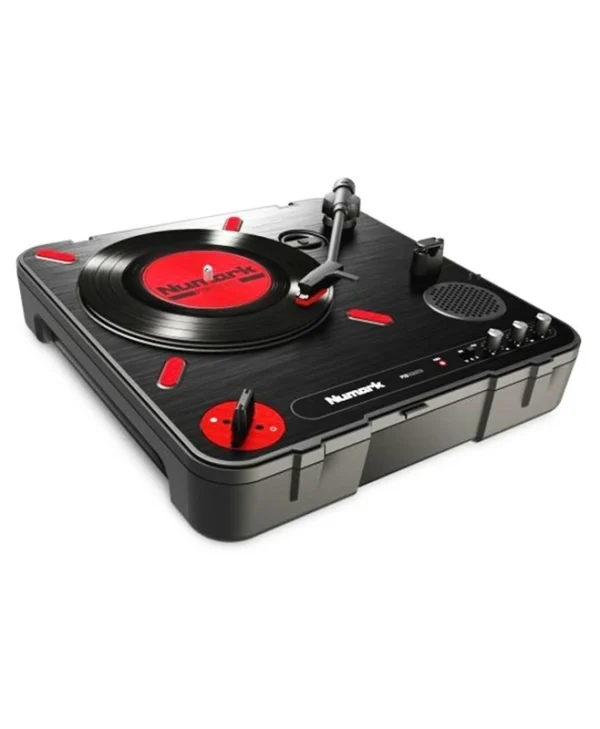 Numark PT01 Scratch Πικάπ με Belt Drive, Προενίσχυση και Ενσωματωμένα Ηχεία Μαύρο PT01SCRATCHXEU