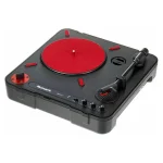 Numark PT01 Scratch Πικάπ με Belt Drive, Προενίσχυση και Ενσωματωμένα Ηχεία Μαύρο PT01SCRATCHXEU - Image 5