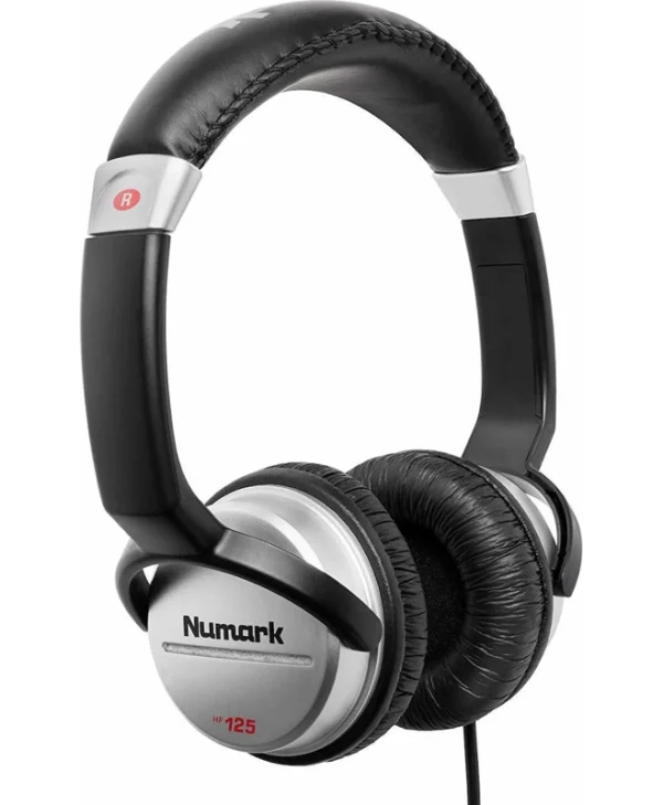 Numark HF125 Ενσύρματα Over Ear Ακουστικά Ασημί
