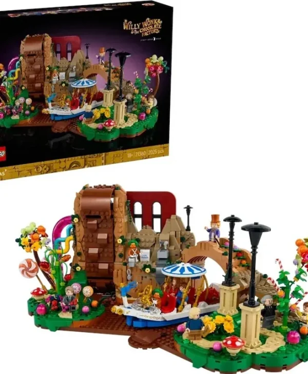 LEGO Ideas Willy Wonka & the Chocolate Factory για 18+ Ετών 2025τμχ 21360