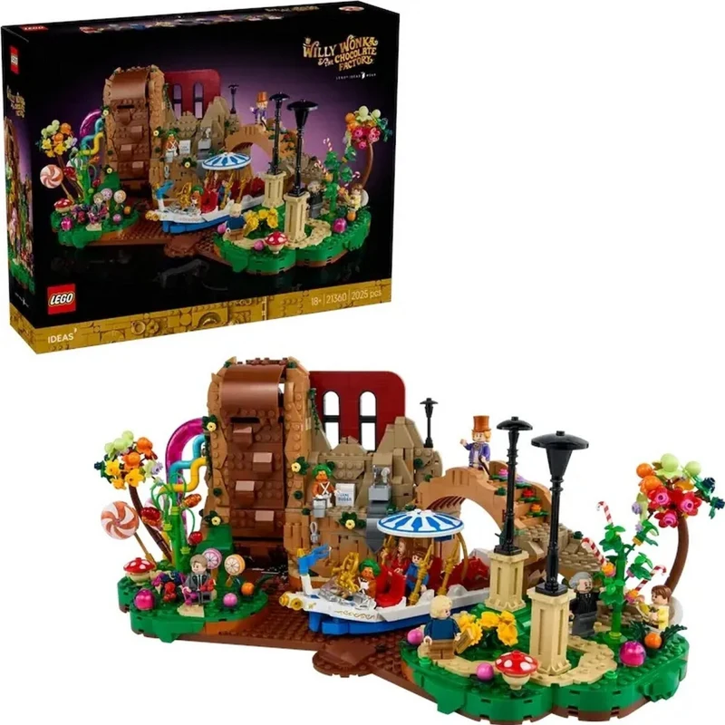 1 LEGO Ideas Willy Wonka & the Chocolate Factory για 18+ Ετών 2025τμχ 21360 - Image 1