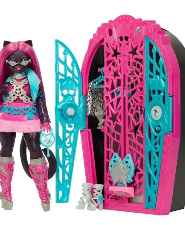 Mattel Secrets Series 6 Catty Noir Σετ Κούκλας Monster High για 4+ Ετών JBG82