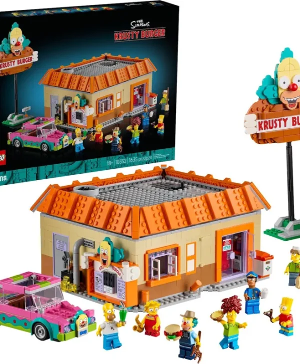 LEGO Icons The Simpons: Krusty Burger για 18+ Ετών 1635τμχ 10352