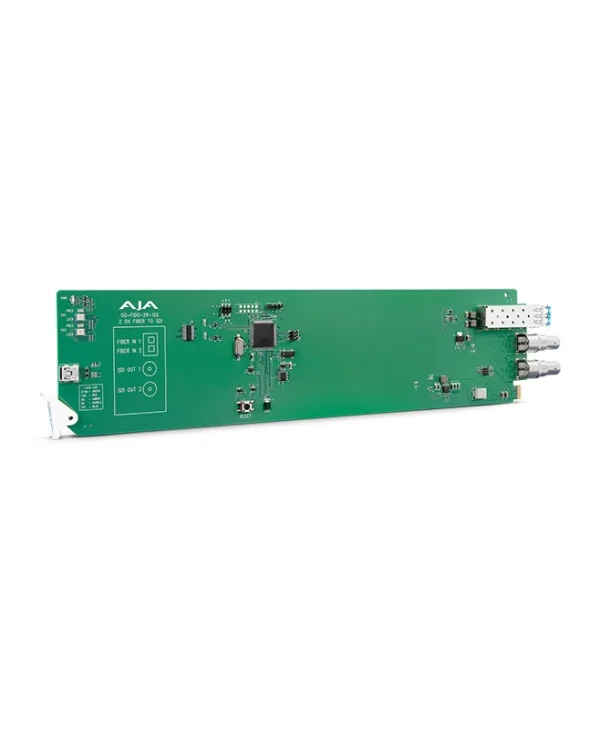 Aja Opengear 2-channel Single-mode Lc Fiber To 12g-sdi Receiver Og-fido-2r-12g OG-FIDO-2R-12G