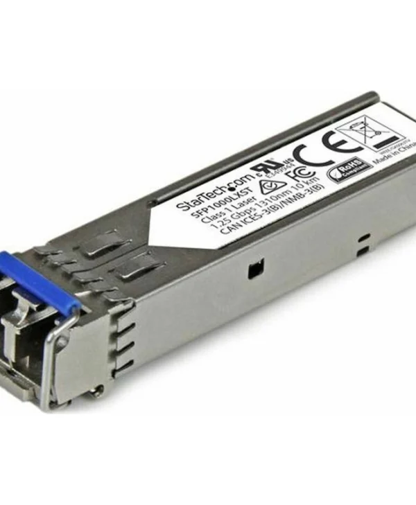 StarTech MSA Uncoded SFP Module - 1000BASE-LX - 1GbE Single Mode Fiber (SMF) Optic Transceiver - 1GE Gigabit Ethernet SFP - LC 10km - 1310nm - DDM SFP1000LXST