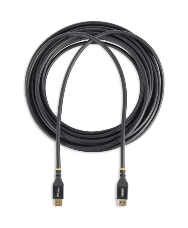 StarTech Cable DisplayPort male - DisplayPort male 10m Μαύρο (S55249172) DP14A-10M-DP-CABLE