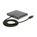 StarTech Μετατροπέας USB-A male σε HDMI 4x female Γκρι 1τμχ USB32HD4 - Image 2