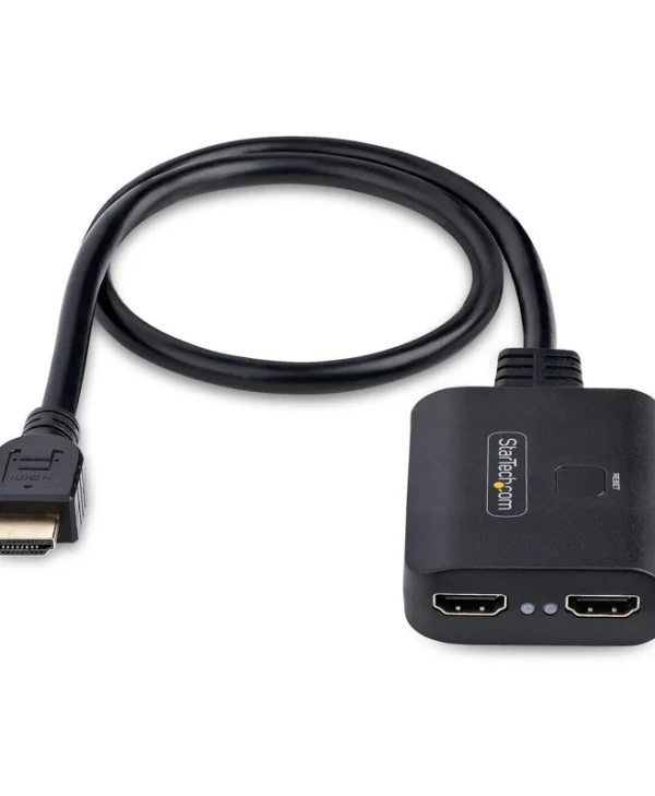 StarTech Μετατροπέας HDMI male σε HDMI 2x female 1τμχ S55174041 HDMI-SPLITTER-4K60UP