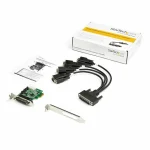 StarTech Κάρτα PCIe σε 4 θύρες RS232 DB9 Serial PEX4S953LP
