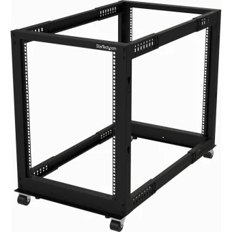 StarTech Επιδαπέδια Καμπίνα Rack 15U Μαύρο 65030887137 4POSTRACK15U