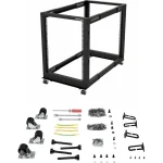 StarTech Επιδαπέδια Καμπίνα Rack 15U Μαύρο 65030887137 4POSTRACK15U - Image 7