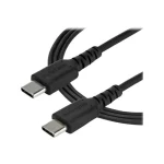 StarTech USB 2.0 Cable USB-C male - USB-C 60W Μαύρο 2m RUSB2CC2MB - Image 3
